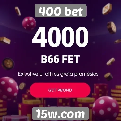 Promoções e bônus disponíveis no 400 bet